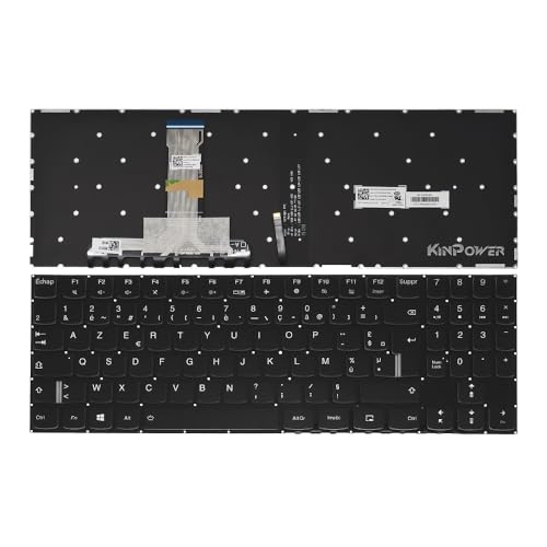 Clavier Azerty Français rétroéclairé haute réactivité pour Lenovo Legion Y530-15ICH