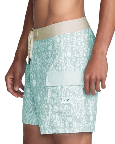 RVCA Men's Fixed Waist 16" Boardshorts4