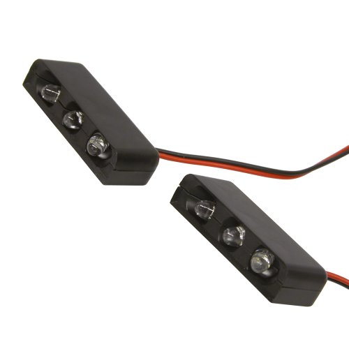 Carpoint 1510460 Leuchten 3Led 2 Stück, Blau