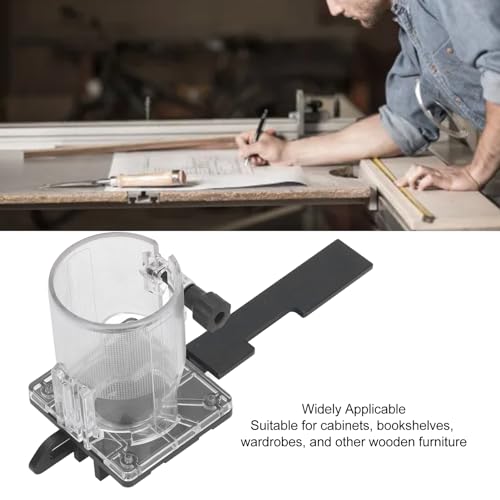 Support de rainurage à fixation invisible pour défonceuse à bois 65mm