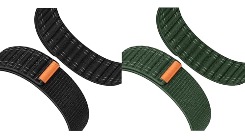 Image of ACM Watch Strap 22mm compatible with Beatxp Unbound Curv Smartwatch | Combo Pack Soft Nylon Sports Band