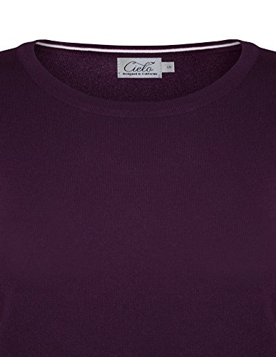 Image of Cielo Women's Solid Soft Stretch Pullover Knit Sweater
