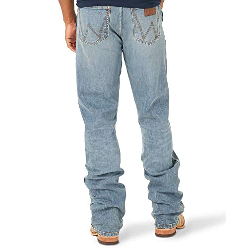 Image of Wrangler Men's Retro Slim Fit Straight Leg Jean