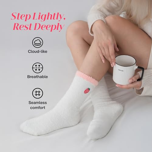 Image of CoolMate Cozy Soft Cloud Socks, Fuzzy Socks for Women