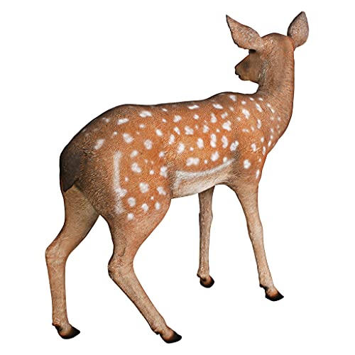 Design Toscano Spotted Deer, Forest Fawn Sculpture