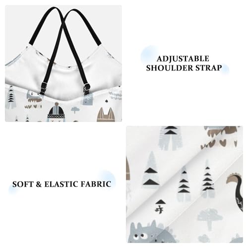 Girl's Swimsuit 1-Piecing Toddler Girl Bathing Suit Toddler Swim Suits for Girls Beach Swimwear Little Vikings Trendy Scandinavian3