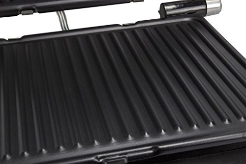 Grundig 1805301U 120 sq.in 12x10" Electric Home Kitchen Contact Countertop Grill