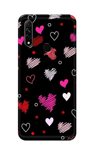 Image of PRINTFIDAA Vibrations of Love Hard Back Cover for Oppo A31 (2020) / Oppo A8 Back Cover -(P6) KAT1009