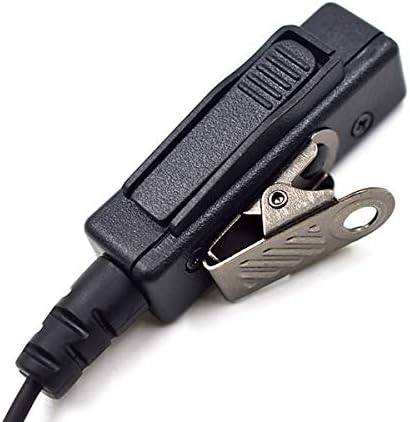 Jinxuny Air Tube PTT Earpiece Microphone Headset Detachable Wire Connector For Motorola Two Way Radio Walkie Talkie DP4400 DP4401 DP4600 DP4800 DP4801