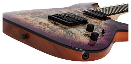 Schecter C-6 PRO – Guitare électrique – Aurora Burst - Les Beatles, Paul McCartney, John Lennon, RIngo Starr, George Harrison Schecter C-6 PRO - Guitare électrique - Aurora Burst – Image 5