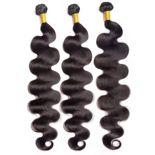 Gruby Zestawy ludzkich włosów indyjskich Body Wave 1/3/4 wiązek dla Daily