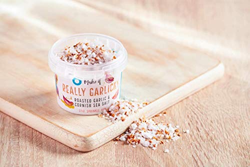 Cornish Sea Salt Garlic Salt 55g - Garlic salt seasoning for cooking – A flaky sea salt with roasted garlic