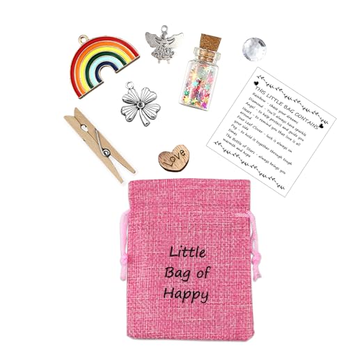 Souvenir attentionné Happy Bag avec sac cadeau rose pour célébrer l'amitié