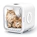 HomeRunPet Cat Dryer, 360° Efficient Automatic and Quiet Box with Smart Temperature Control, Ideal for Cats and Medium Dogs (62L Drybo Pro Pet Dryer Box)