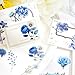 Obujopal 100 Pcs Pink Flower Stickers for Scrapbooking Junk Journal Notebook Diary Planner Letter Card Making Collage Envelope Water Bottle Phone Case Craft Decoration (Pink)