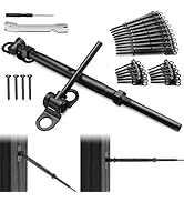BLIKA 20 Pair 1/8" Black Cable Railing Kit Swage Toggle Turnbuckle Hardware, Adjustable Angle T31...