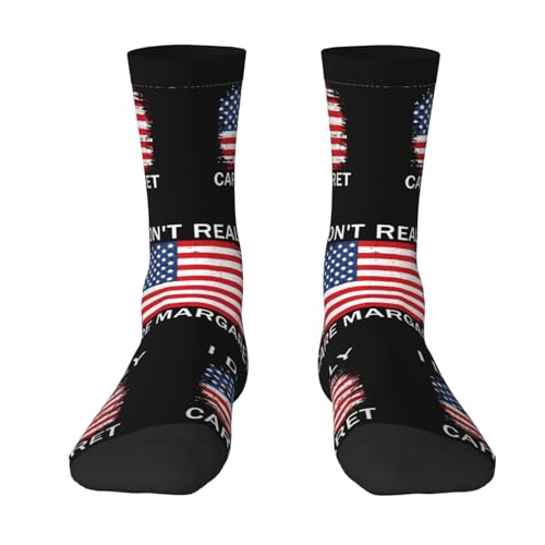 I Donâ€™t Really Care Margaret Comfortable Stylish Socks Breathable Durable Perfect Fashionable Socks