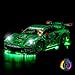 LocoLee Light kit Compatible with Lego 42224 Porsche 911 GT3 R Rexy AO Racing Car - No Actual Model Only Lights, LED Lighting Accessories Compatible with Lego 42224 Porsche 911 (RC Version)