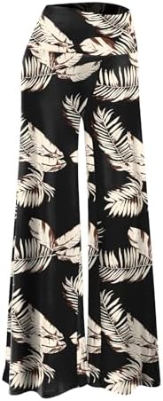 Arolina Women's Stretchy Wide Leg Palazzo Lounge Pants Casual Com...