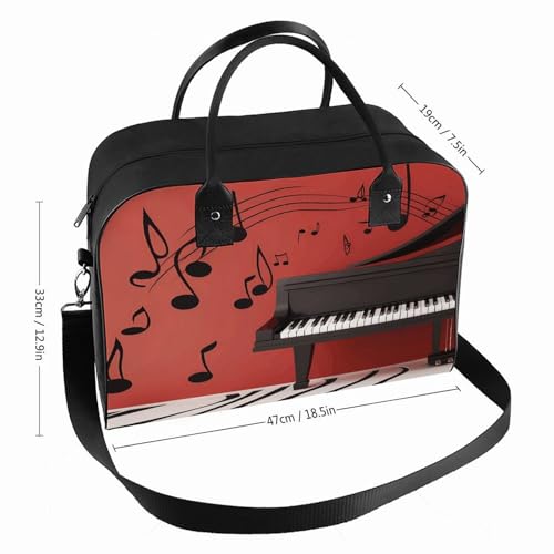 Maletín ligero para portátil con diseño Music Note miniatura 2