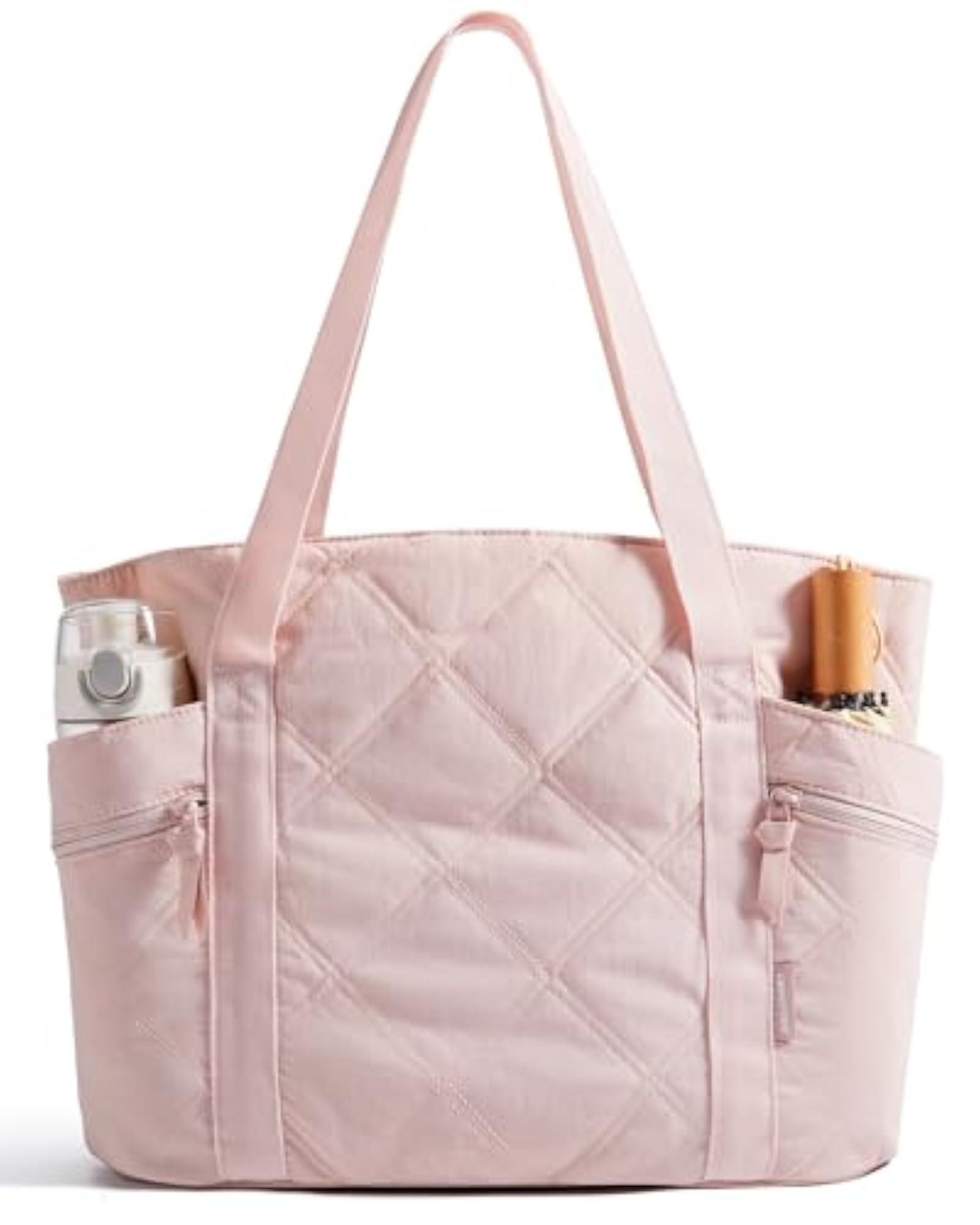 20L Puffer Work Tote with Zipper, Travel Essentials