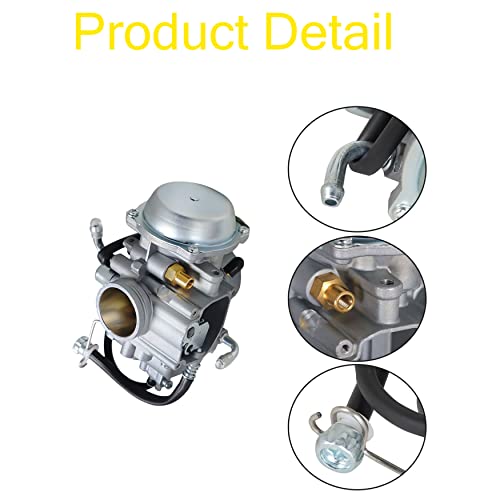 WFLNHB Substituição de carburador para Suzuki Quadrunner 250 LTF250 1990-1999 com bota de admissão