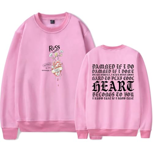 Russ DAMNED IF I DO Tour Long sleeve crew neck sweater Men/Women Longsleeve sweater