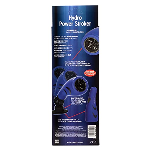 California Exotic Novelties Apollo Hydro Power Stroker, Blue #TOP5