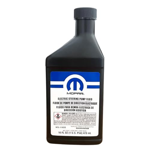 image for Chrysler Genuine Mopar Fluid 68088485AB Hydraulic Fluid 1 Pint, black,