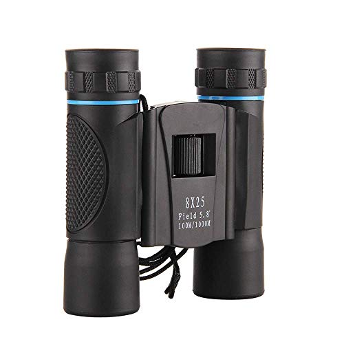 ZYXYYDS Fernglas 8X25 Fernglas High Power HD Stoßfestes Konzerttourismus Tragbares gerades grünes Membranteleskop im… – Bild 3