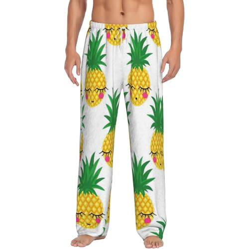 Pantalon de pyjama homme Pineapple1 léger anti-frottement imprimé
