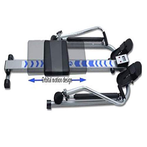 Image of Home Rowing Machine Rowing Machines for Home use Indoor Folding Rowing Machine Double Hydraulic 140KG Capacity with Free Motion Arms Digital Monitor Workout Equipment for Home Gym
