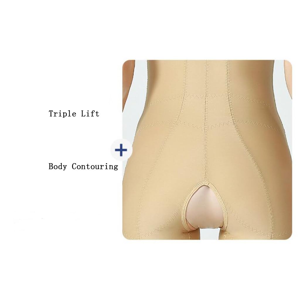 ISCBAFYX Bielizna modelująca dla kobiet Body wyszczuplają brzuch Wymodeluj linię ciała z otwartym krokiem
