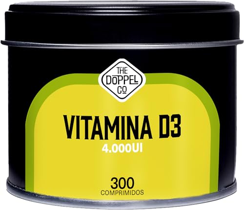 Vitamina D3 4000 UI - 300 comprimidos para 10 meses - Articulaciones y Huesos - Vitaminas para el sistema inmunitario y defensas - Mejora absorción Calcio - Vitamina D Colecalciferol