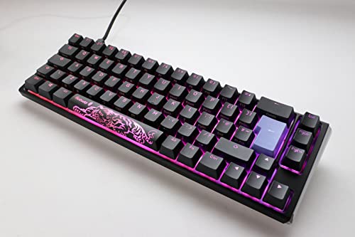 Ducky One3 Classic Black SF RGB Blue Cherry MX Switch Keyboard - UK Layout, Black/White, SF (65%) - Image 2