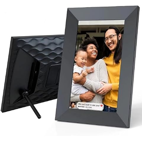 ONN 10” Wi-Fi Digital Picture Frame Send Photos & Videos Instantly via The Free Frameo App 100096733 Cover