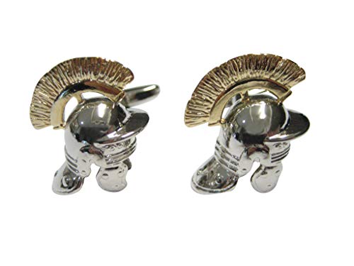 Maniceras casco romano antiguo dorado Kiola Designs
