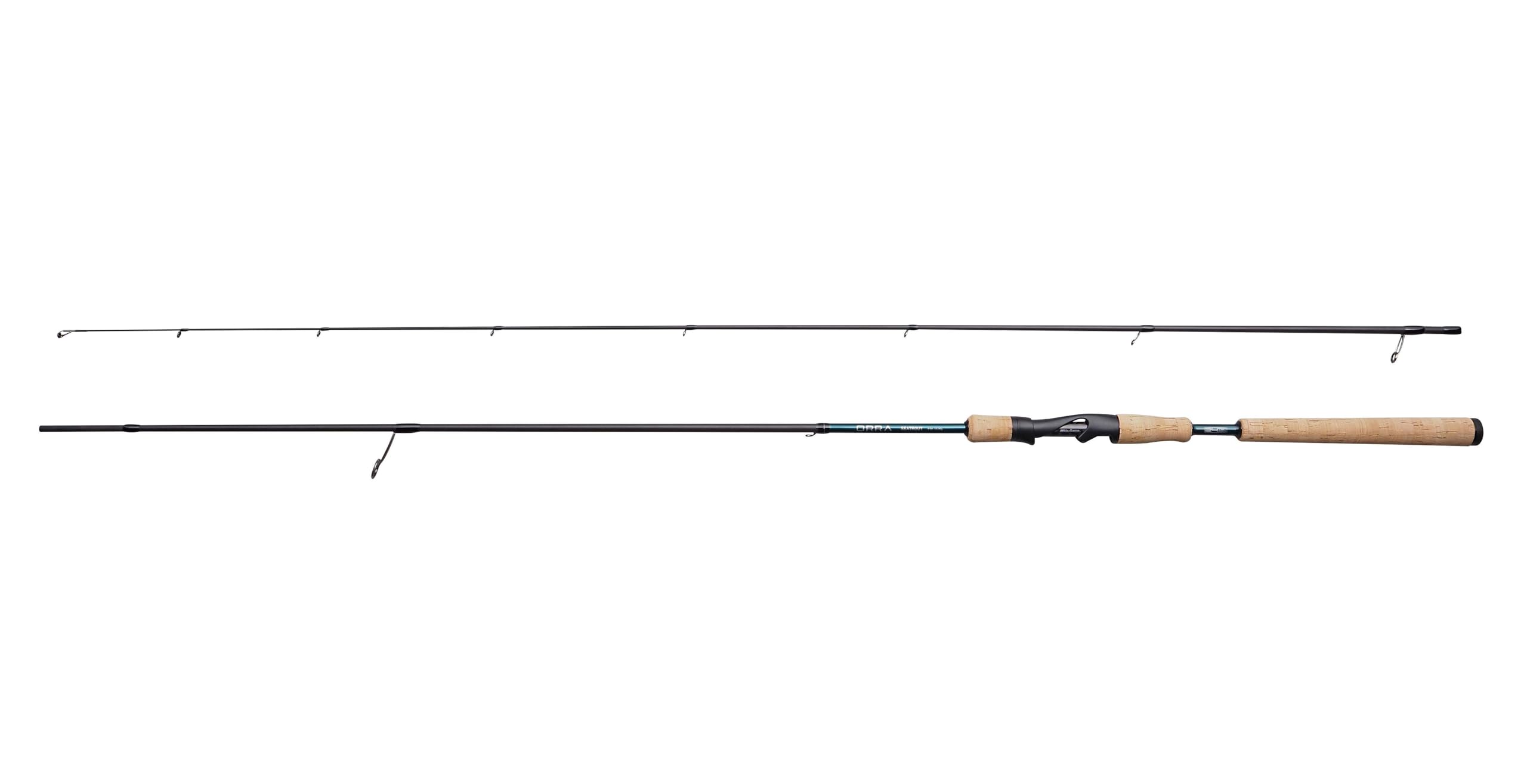 Abu Garcia Spinning Rod, ORRA Seatrout Fishing Rods, Sea Fishing, Saltwater fish Angler, Sea Trout, Medium, Moderate Fast, 2.74m, 10-30 g, Black