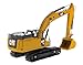 Diecast Masters CAT Caterpillar 349F L XE Hydraulic Excavator with Operator High Line Series 1/50 Diecast Model 85943