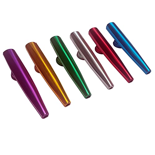Lot de 6 kazoo 6 kazoo en métal pour enfants - Les Beatles, Paul McCartney, John Lennon, RIngo Starr, George Harrison Lot de 6 kazoo 6 kazoo en métal pour enfants – Image 6
