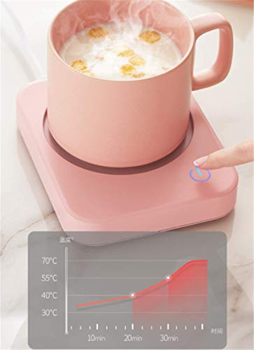 Tasse de chauffage de bureau avec base d'isolation pour thé et lait