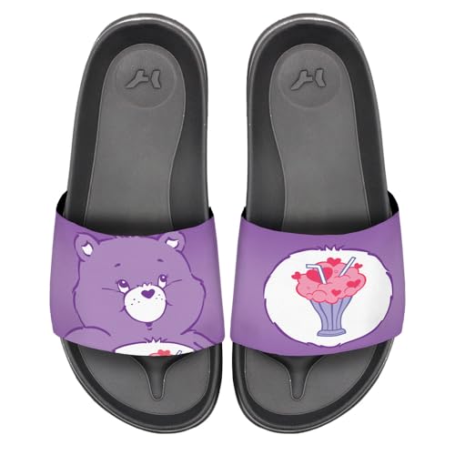 Popfunk Care Bears Share Bear Unisex Adult Slides Sandals Officially Licensed Hypd Slydr Switch™