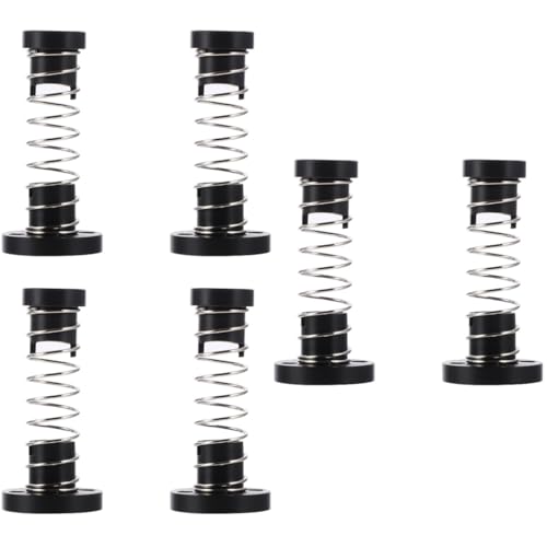 Gatuida 6pcs Stainless Steel Lead Screw Pom Nut Lead Screw for Printer Parts Suitable and Spring Loaded Latch Scenarios