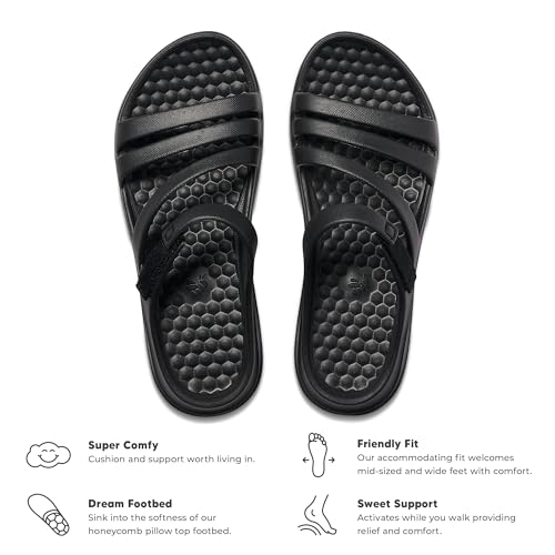 Joybees Women's Lakeshore Sandal - Beach Sandals for Women, Comfortable Footwear for Water with Arch Support, Slip On Waterproof Shoes with Adjustable Strap3