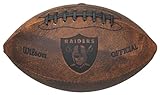 NFL Oakland Raiders Vintage Throwback Football, 22,9 cm