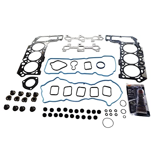 Image of Partsflow MLS Head Gasket Set Compatible With Dodge Dakota Durango,Nitro, Ram 1500, Jeep Commander, Grand Cherokee,Liberty, Mitsubishi Raider, Ram 3.7l V6 12V VIN inchK inch