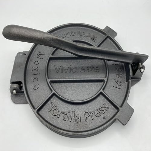 Snapklik.com : Vivicreate 10 Inch Tortilla Press, Tortilladora Press ...