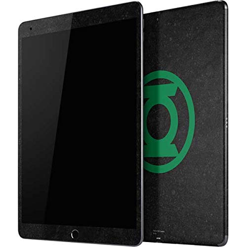 Skinit Decal Tablet Skin Compatible with iPad Air 2 - Officially Licensed DC Comics Green Lantern Logo Black Background Design