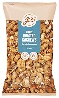 J.C.'s Quality Foods Honey Roasted Cashews, 375g