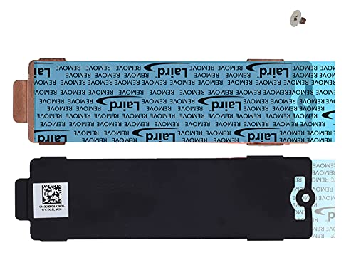 Slot 1/Slot 2 M.2 2280 SSD Kühlkörper Abdeckung Thermal Shield für Dell Alienware X17 R1 Game Laptop P/N: 0C99KM C99KM Cover